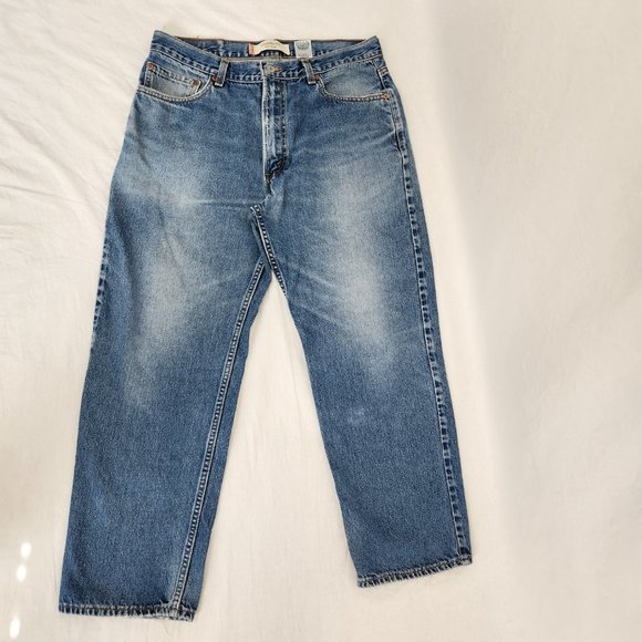 USA LEVI'S 550 VINTAGE Unisex Relaxed Fit  Baggy High Rise Jeans Size W36 L30. - Picture 3 of 16